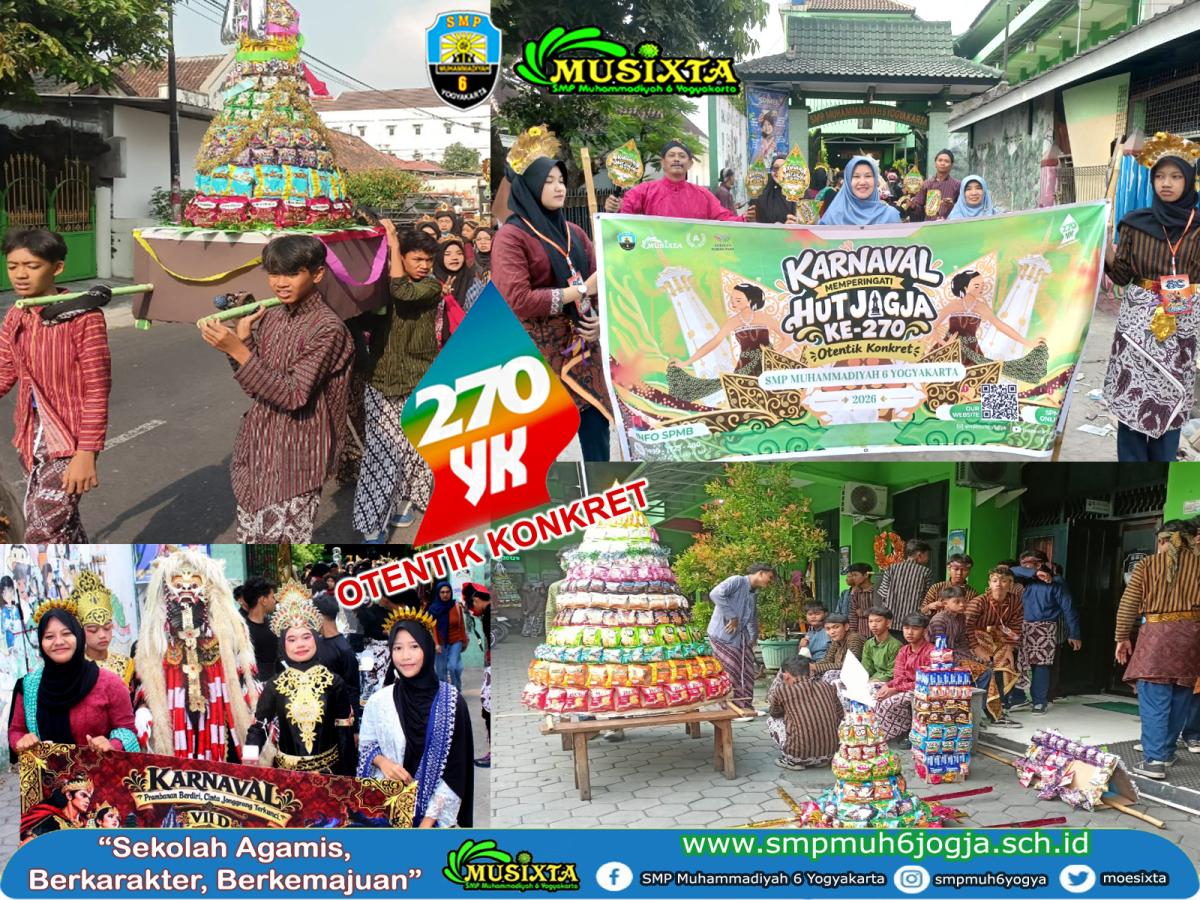 Semarak Peringatan HUT Kota Yogyakarta ke-270, MUSIXTA Gelar Karnaval Budaya dan Lomba Fashion Show
