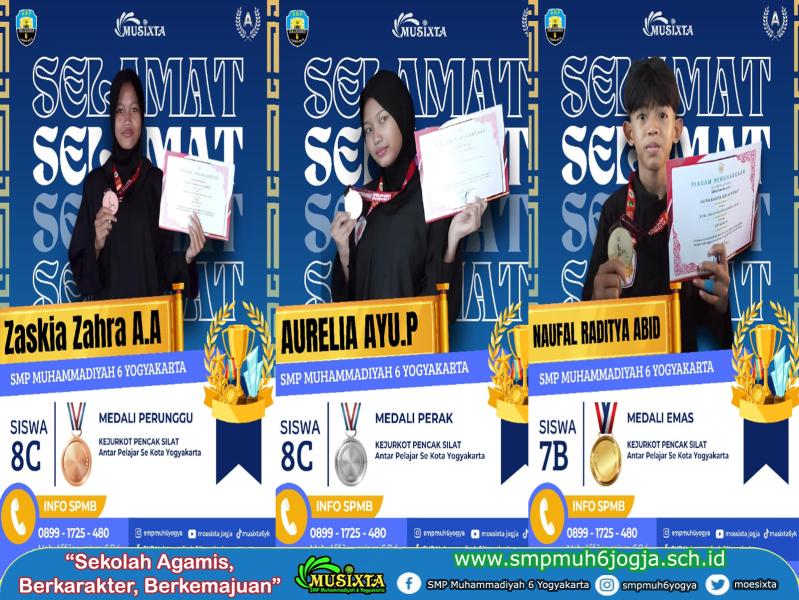 SLYDER - Ucapan Selamat Juara Kejurkot Pencak Silat Januari 2026