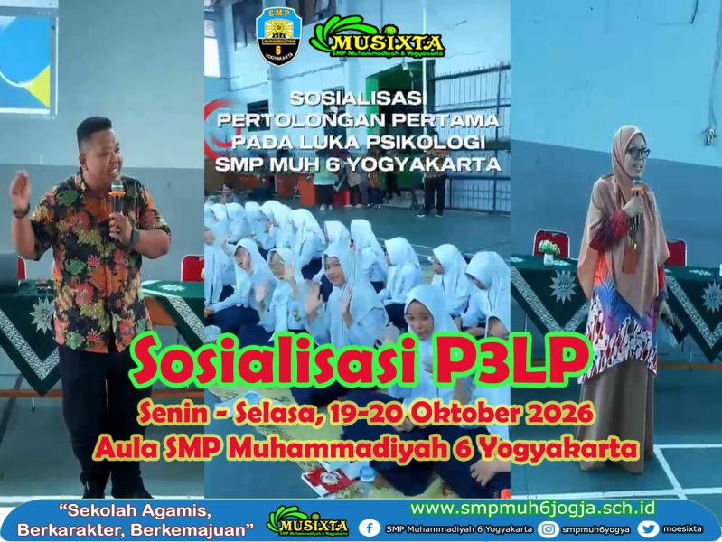 SOSIALISASI P3LP di MUSIXTA bersama PUSKESMAS Gedongtengen - Senin - Selasa 19-20 Oktober 2026